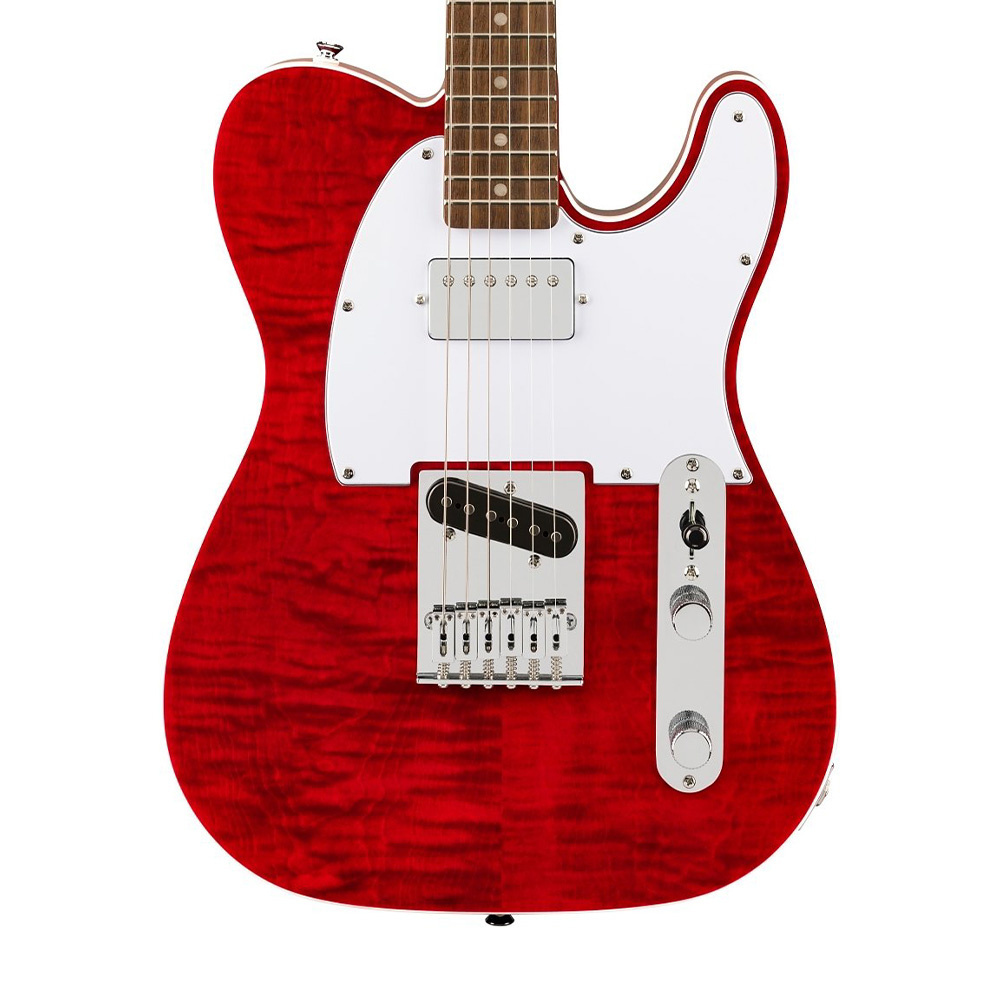 Squier Affinity Telecaster FMT SH Laurel Klavye WPG Crimson Red